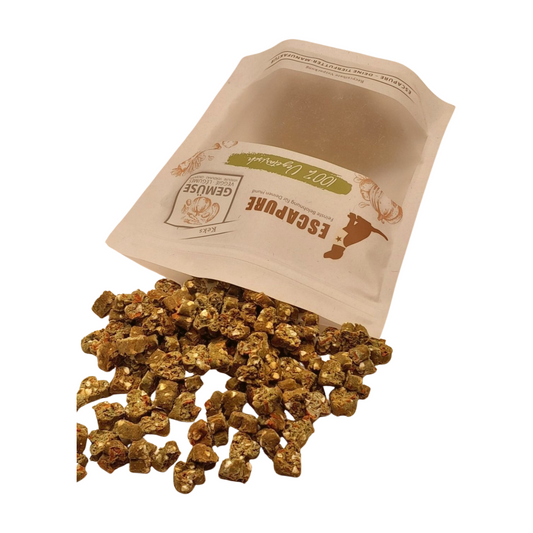 Escapure Groentekoekjes met wortel en spinazie – Graanvrije hondensnack