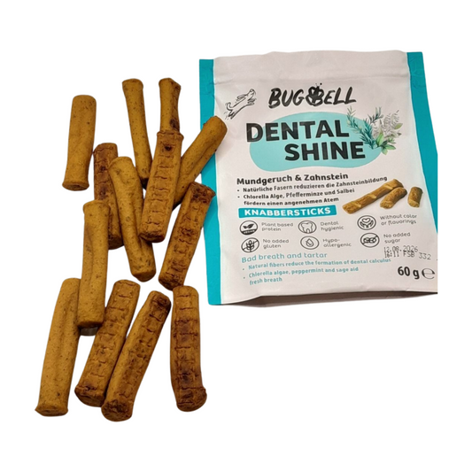 BugBell Functionele Kauwsnack DentalShine – Frisse adem & gebitsverzorging