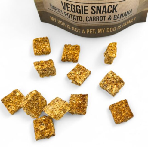 CanisPurus Snack Veggie Zoete Aardappel, Wortel & Banaan – Vegetarische Hondensnack