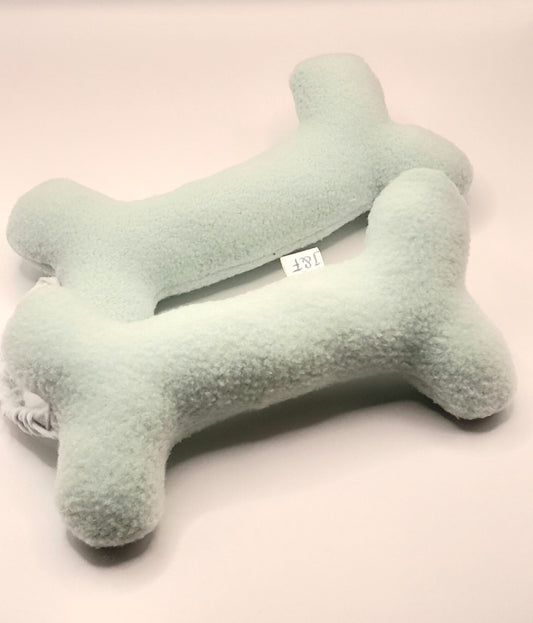 Knuffelketting – Mint - Pluchen hondenspeeltje in 4 maten (XS-L)