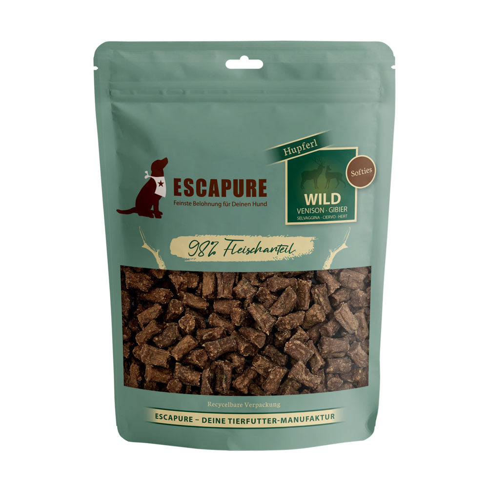 Escapure Soft Snack Mixpakket – Zalm, Wild & Rund (3 smaken)