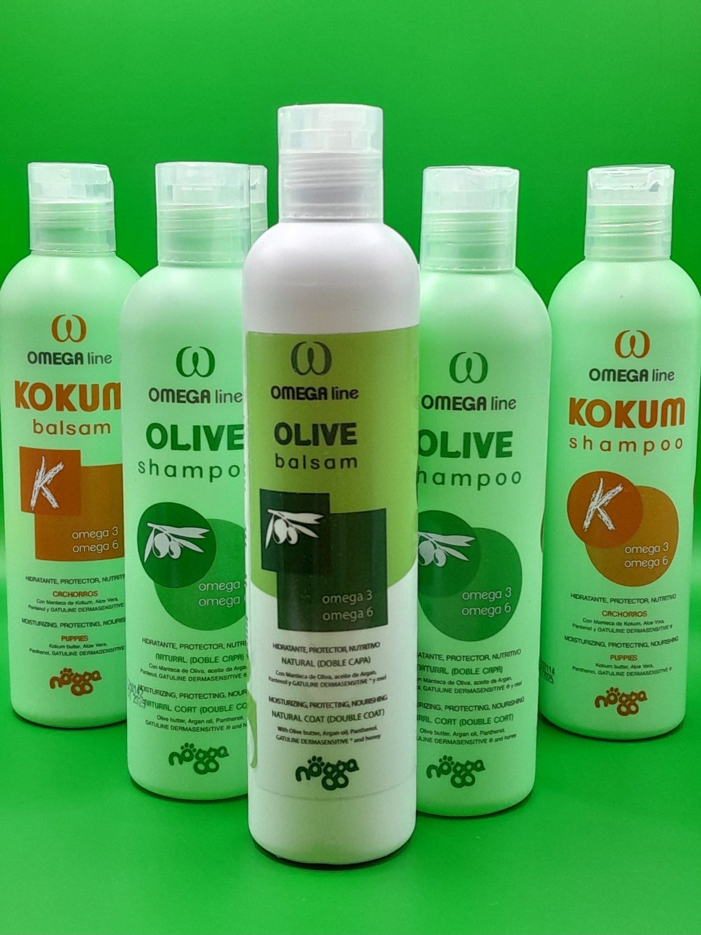 vachtverzorging Nogga hondenshampoo en balsem voor honden Omega line