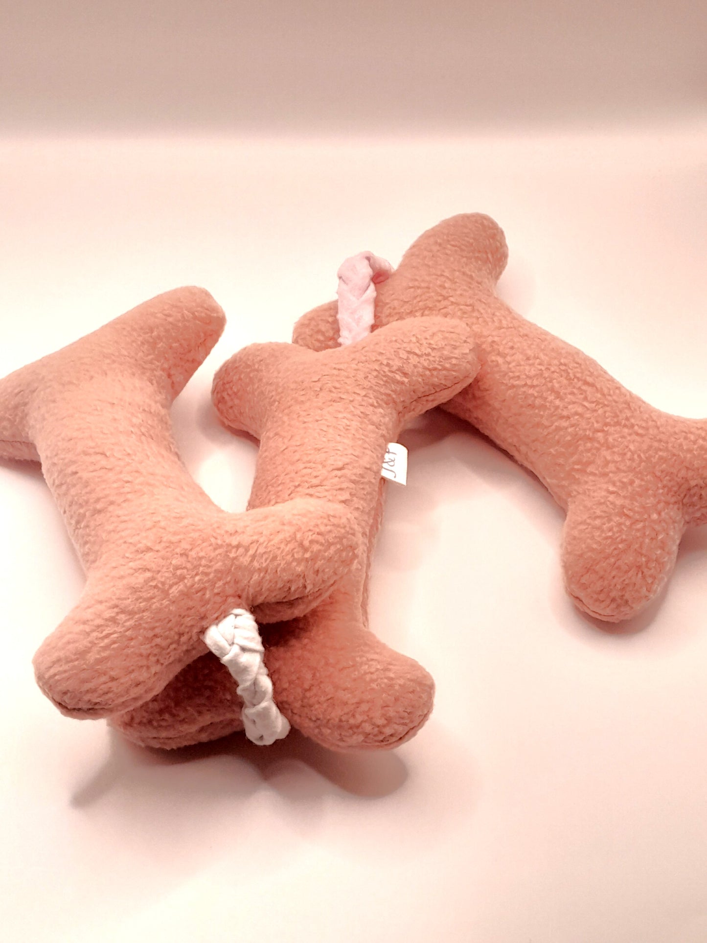 Knuffelketting – Blossom - Pluchen hondenspeeltje in 4 maten (XS-L)