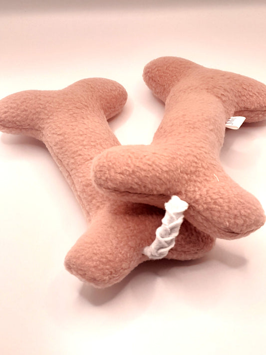 Knuffelketting – Blossom - Pluchen hondenspeeltje in 4 maten (XS-L)