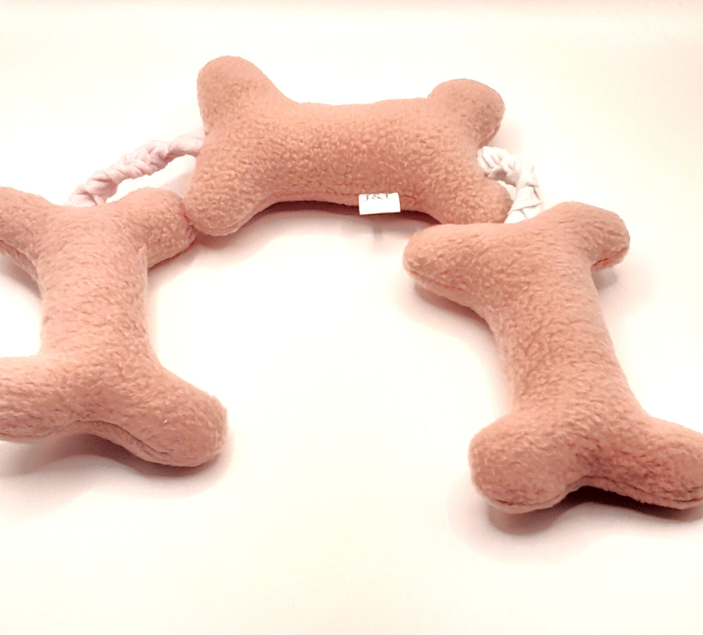 Knuffelketting – Blossom - Pluchen hondenspeeltje in 4 maten (XS-L)