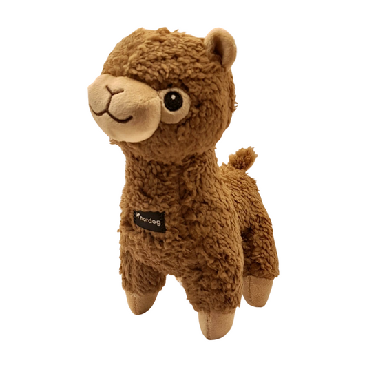 hondenspeelgoed knuffel alpaca nordog