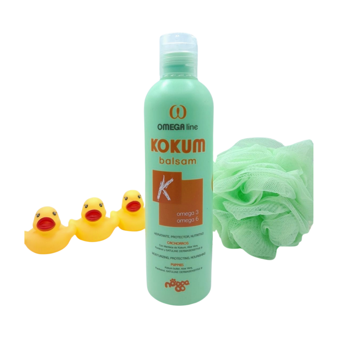 vachtverzorging voor puppy's Nogga Kokum balsem hond Omega line