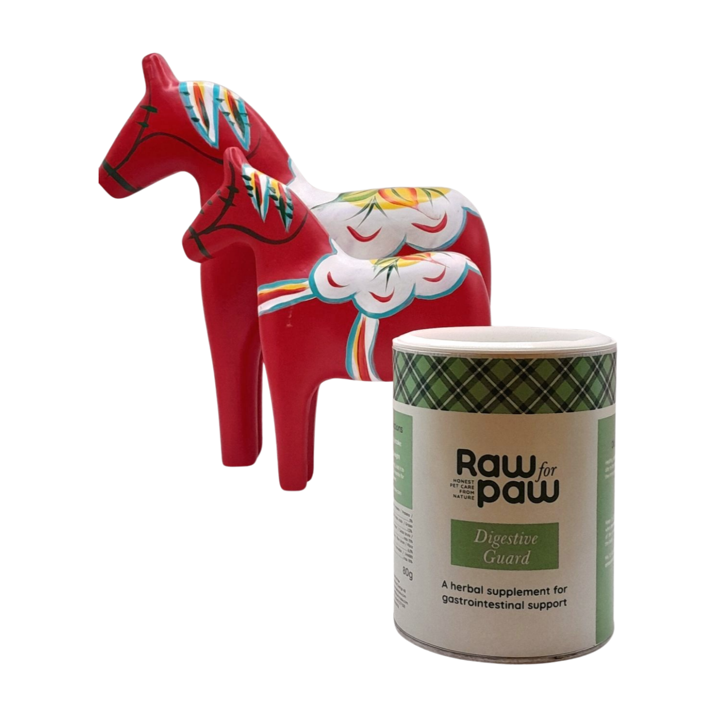 Supplement voor honden maag en darmen natuurlijke kruidenmix digestive guard vooraan
