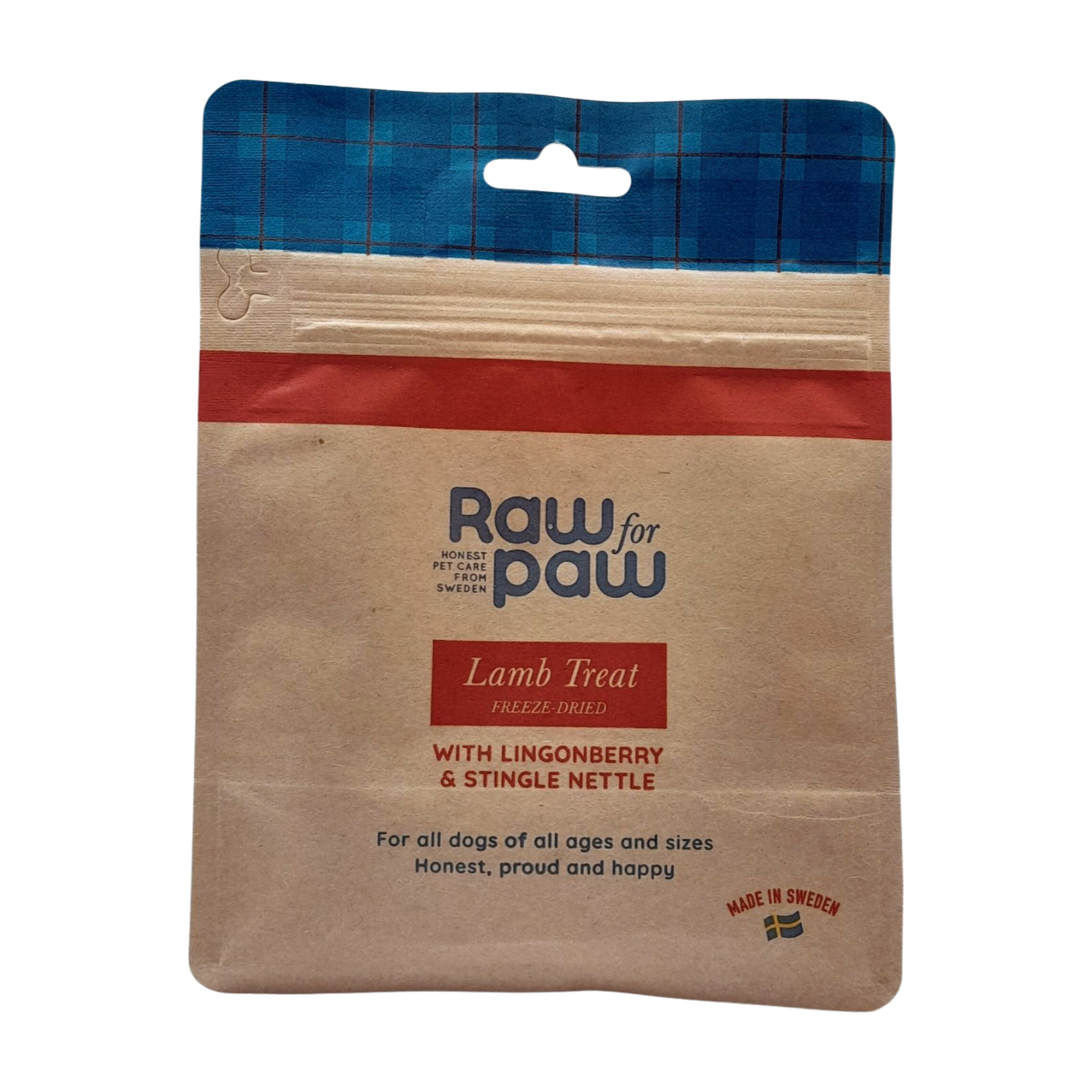 raw for paw gevriesdroogde snacks hondensnoepjes freeze dried treats snoepzakje lam lamb treats