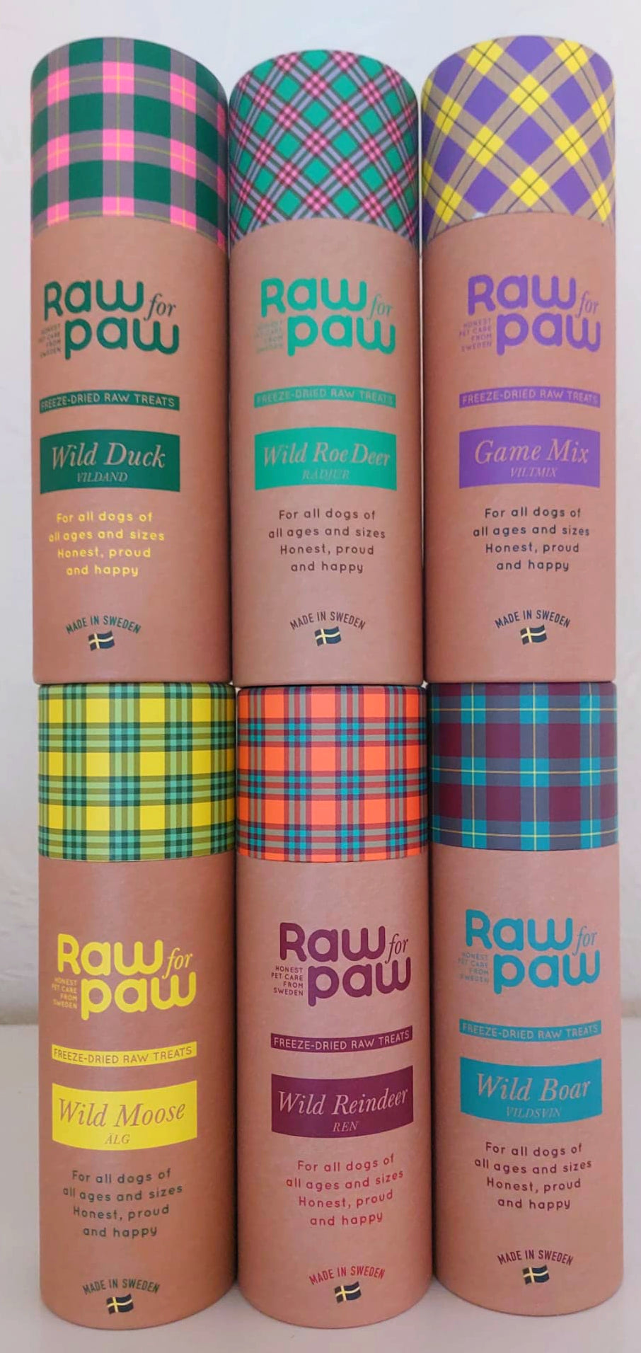 raw for paw gevriesdroogde snacks hondensnoepjes freeze dried treats tube verschillende smaken
