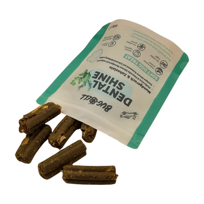 BugBell Functionele Snack DentalShine – Frisse adem & tandverzorging voor honden