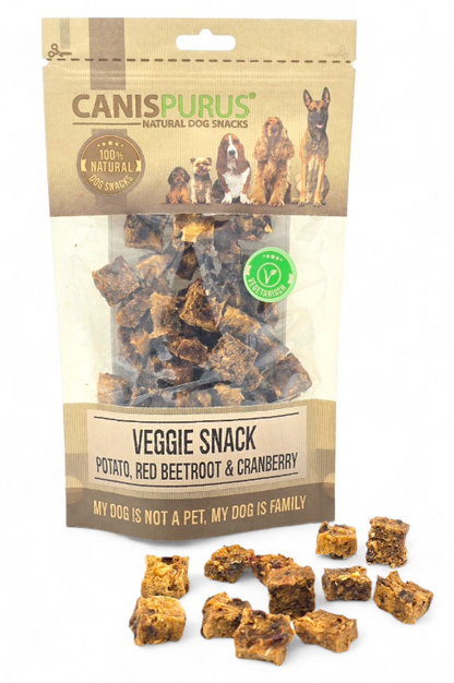 CanisPurus Snack Veggie Aardappel, Rode Biet & Veenbes – Vegetarische Hondensnack