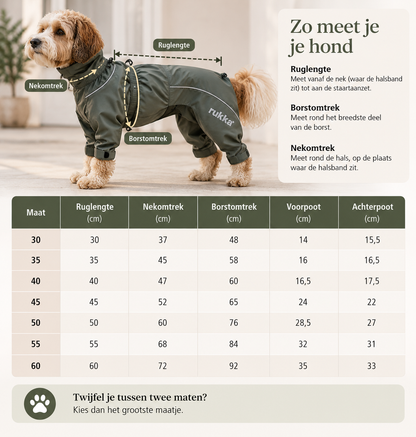 Rukka Pets - Waterdichte overall Protect