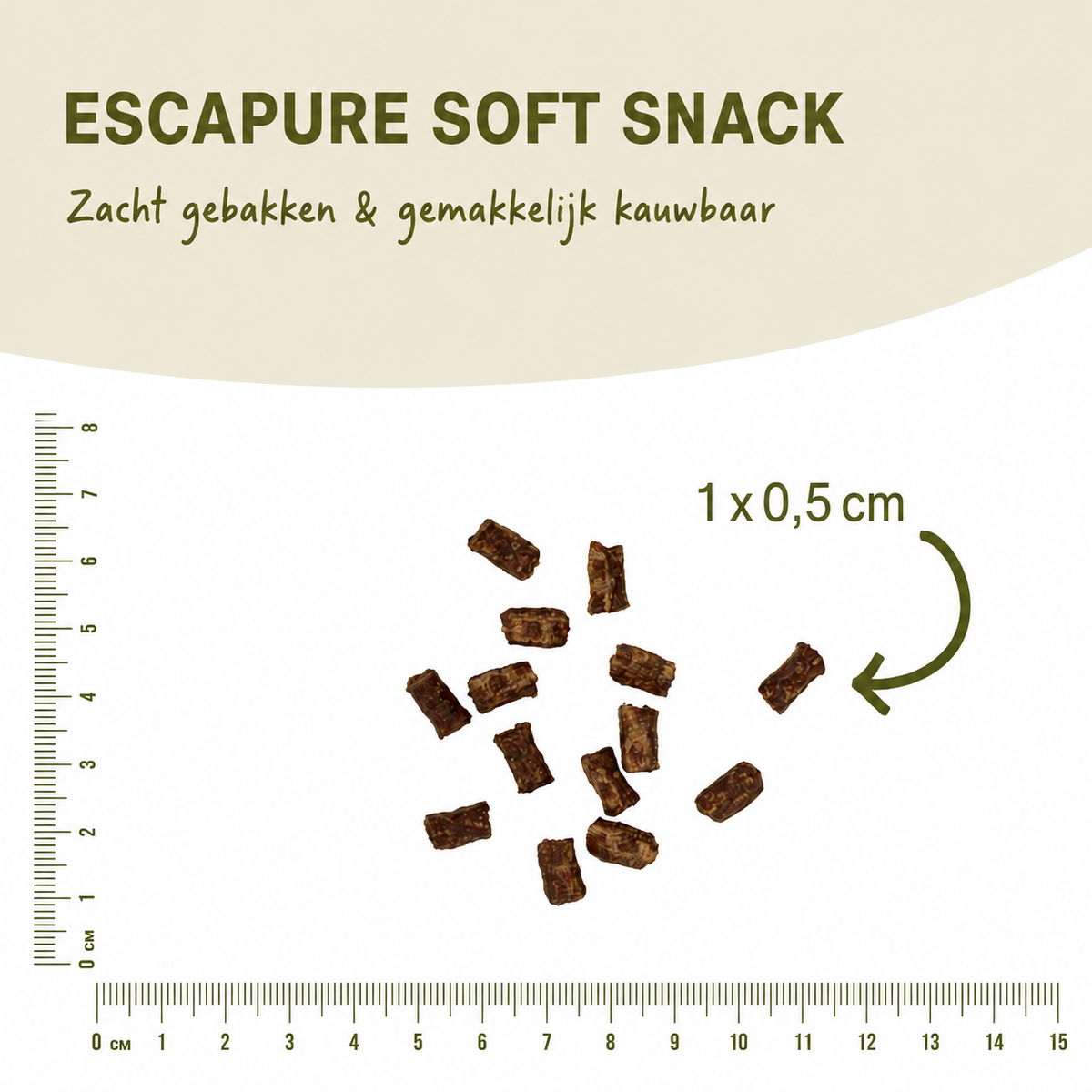 Escapure - Voordeelpak 6 stuks - Soft Snack Wild – 98% wildvlees