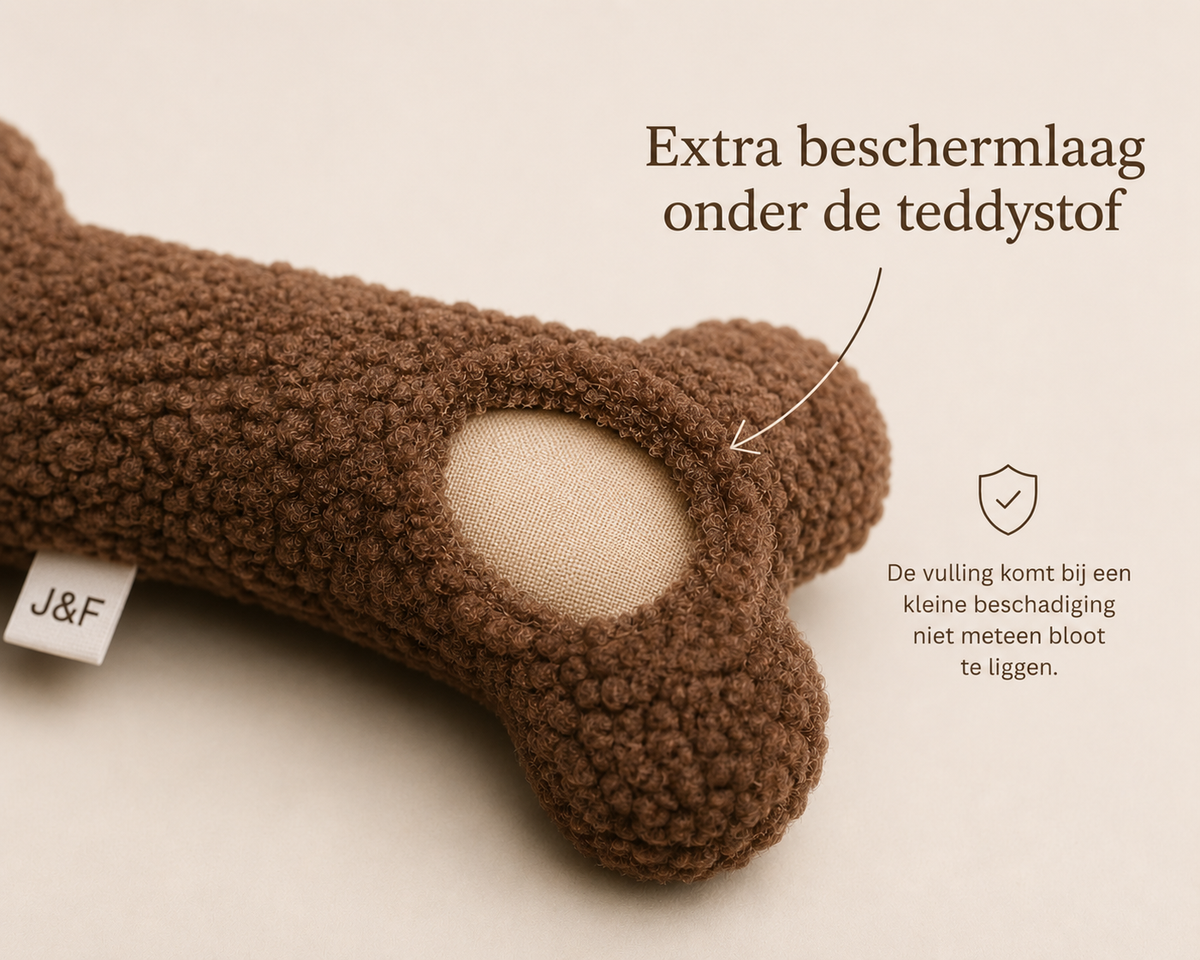 J&F – Teddybot – Bruin