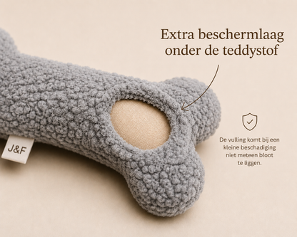 J&F – Teddybot – Grijs