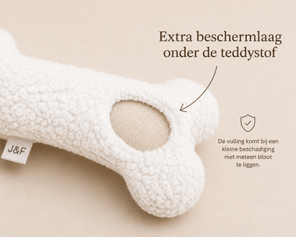 J&F – Teddybot – Wit