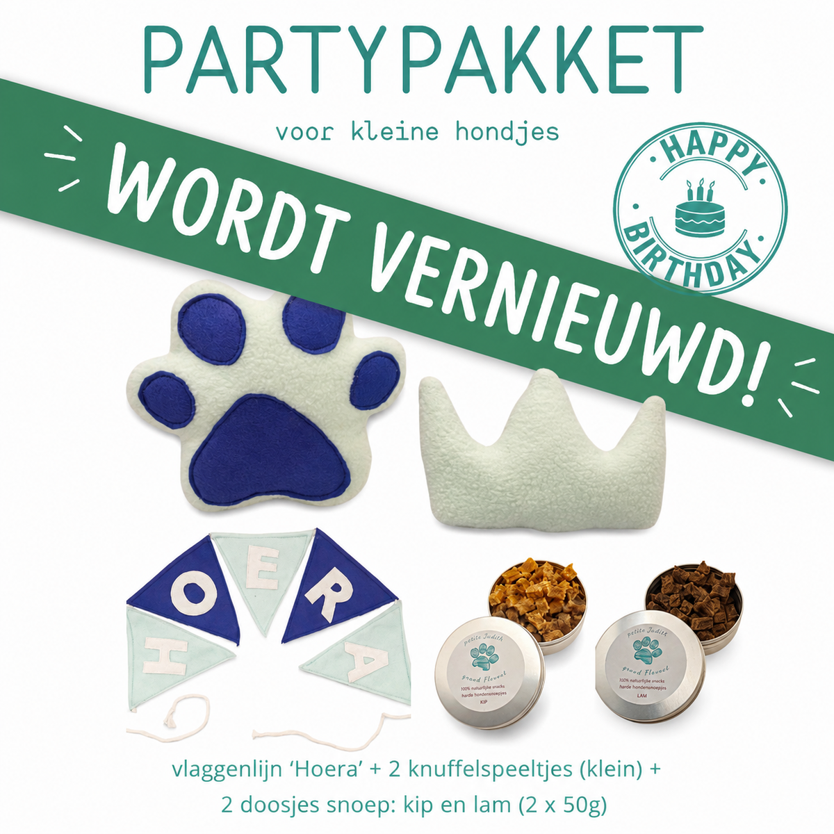J&F – Partypakket