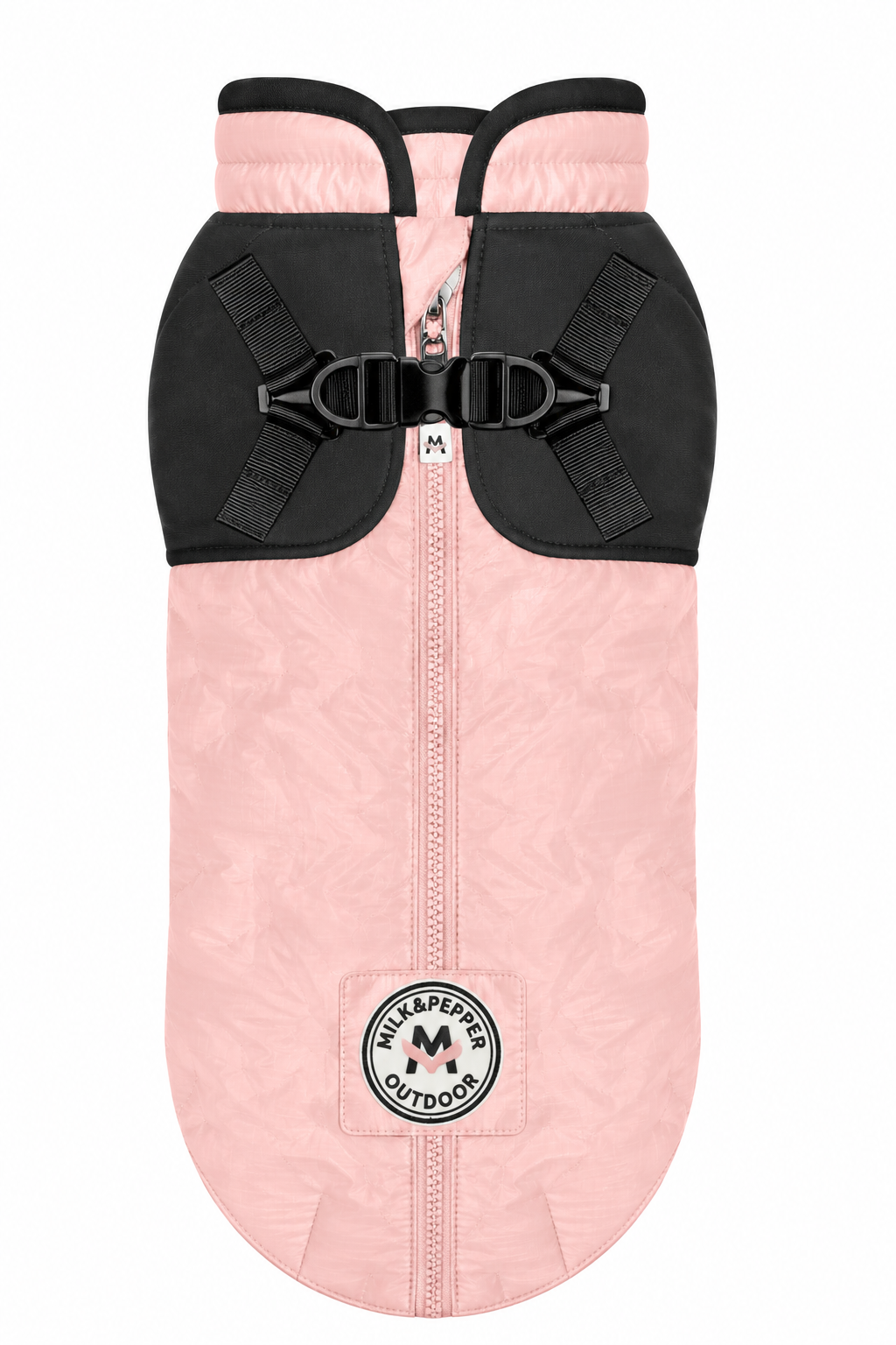 Milk & Pepper – Regenjas met harnas – Roze