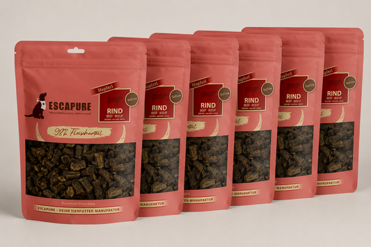 Escapure - Voordeelpak 6 stuks - Soft Snack Rund  –  98% rundvlees