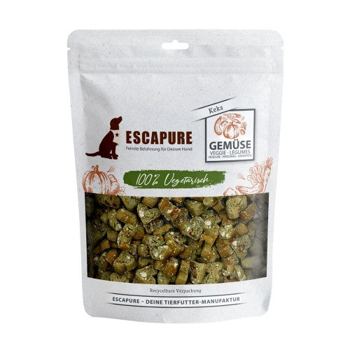 Escapure Groentekoekjes met wortel en spinazie – Graanvrije hondensnack