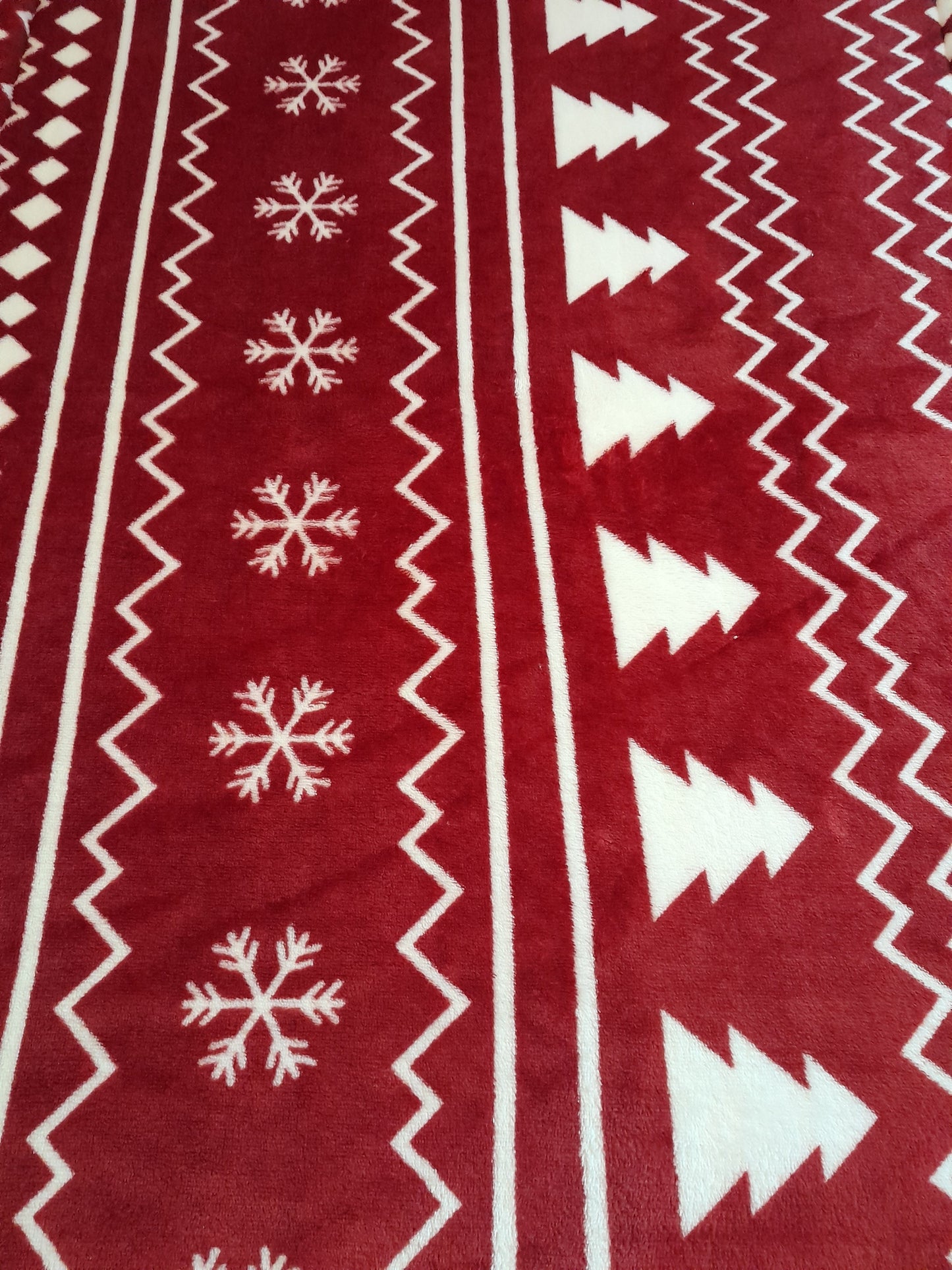 J&F Nordic Snug – Fleece & Teddystof dekentje (75 x 95 cm)