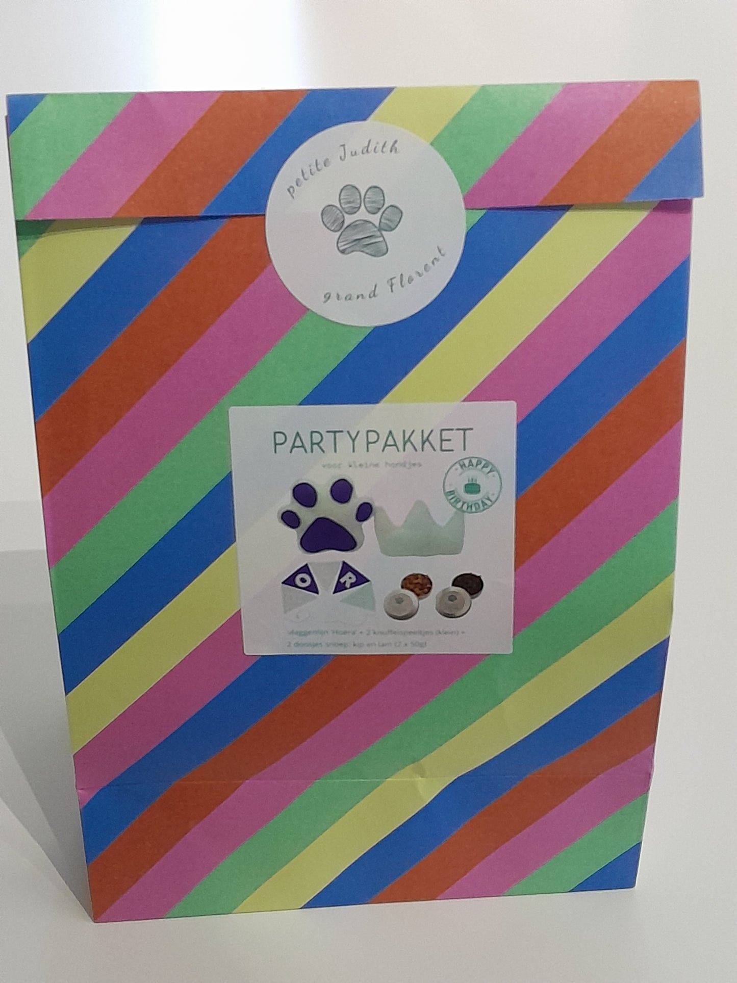 Judith & Florent Partypakket - Verjaardagspakket
