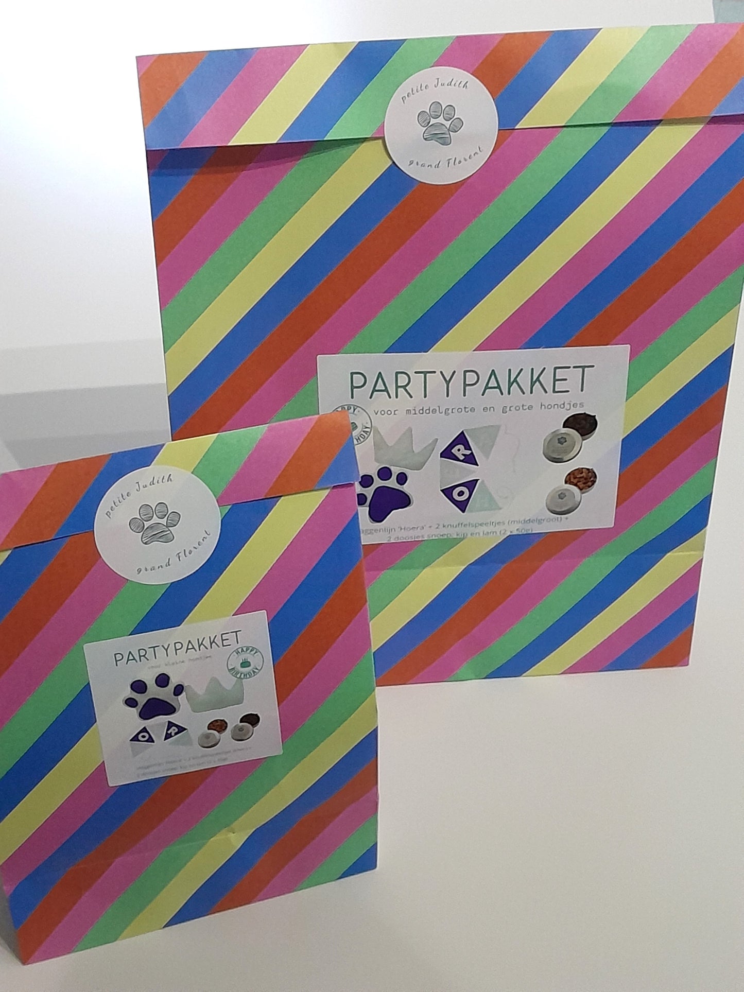 Judith & Florent Partypakket - Verjaardagspakket