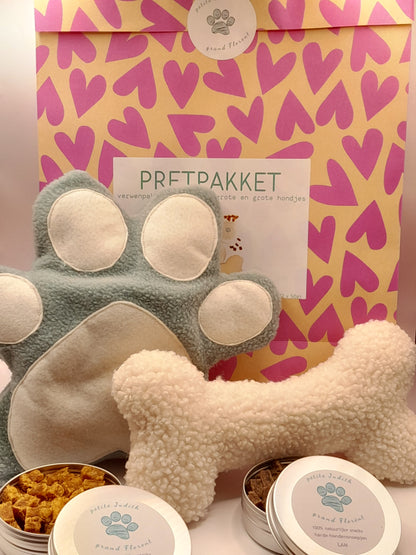 Judith & Florent Pretpakket – Verwenpakket met speelgoed en snoepjes