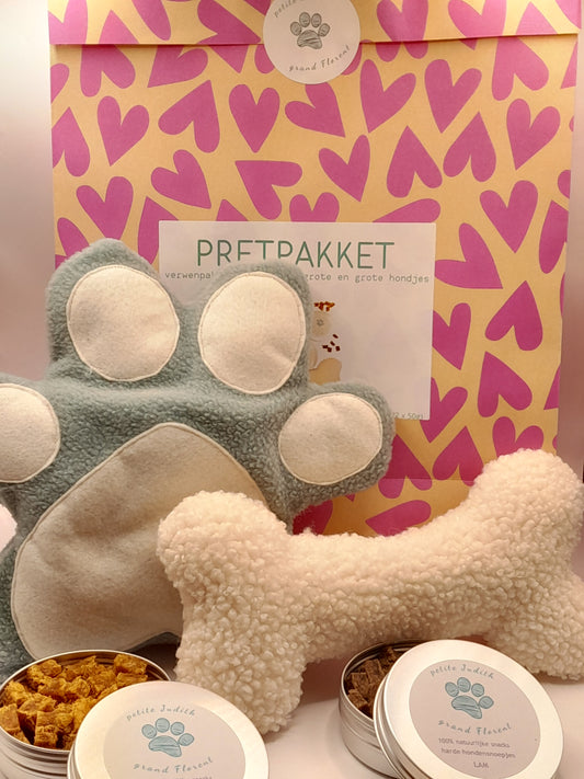 Judith & Florent Pretpakket – Verwenpakket met speelgoed en snoepjes