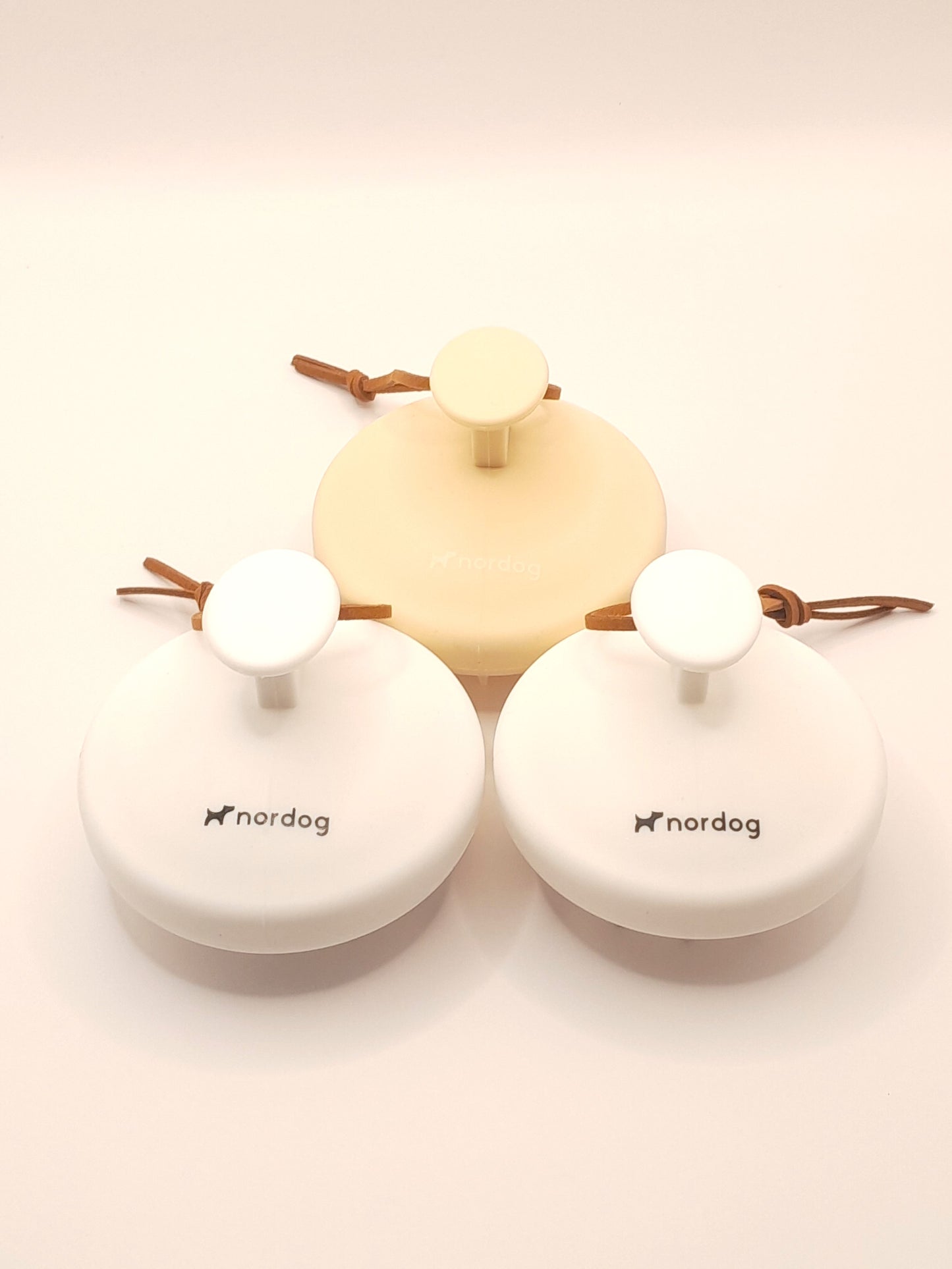 Nordog Bath Brush – Badborstel voor het wassen van honden - wit