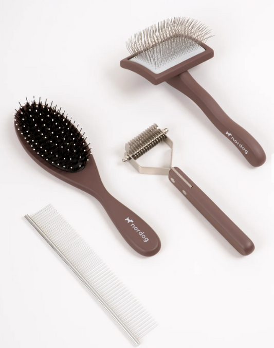 Nordog Vachtverzorgingsset – Complete borstelset