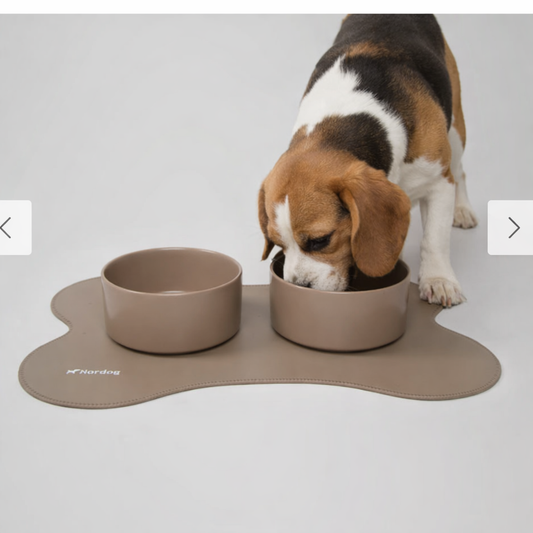 Nordog keramische hondenvoerbak – cacao