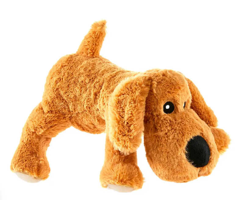 Wolters zacht hondenspeelgoed hondje –  Zonder piepgeluid