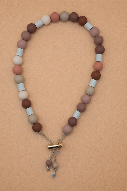 anti-tekenketting hond naturel
