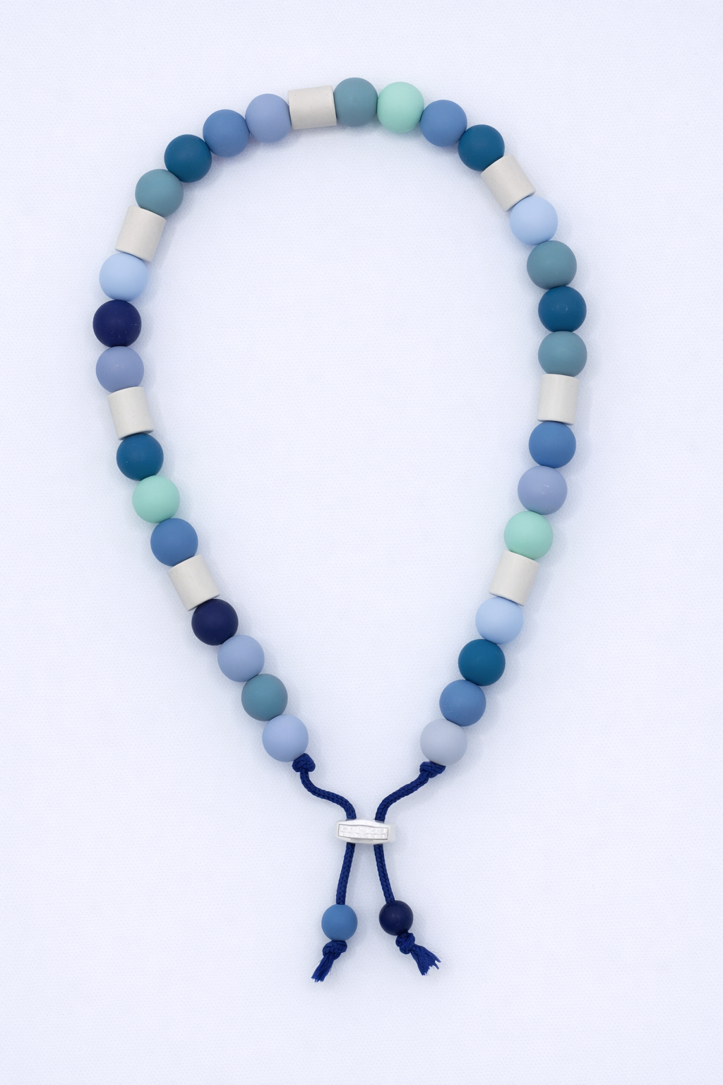 anti-tekenketting hond blauw