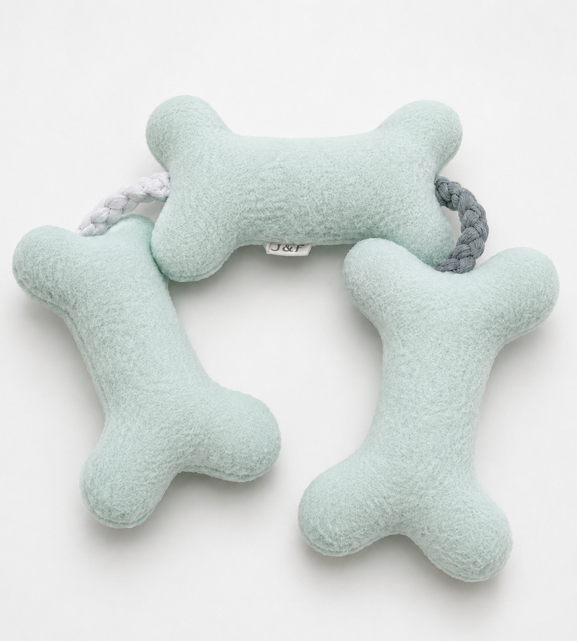 Judith & Florent knuffelketting Mint voor honden