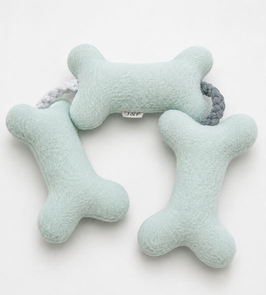 Judith & Florent knuffelketting Mint voor honden