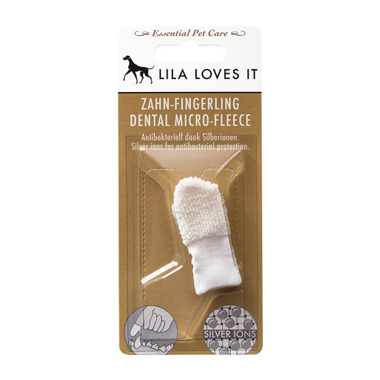 Lila Loves It - Vingertandenborstel – Antibacteriële tandenreiniger