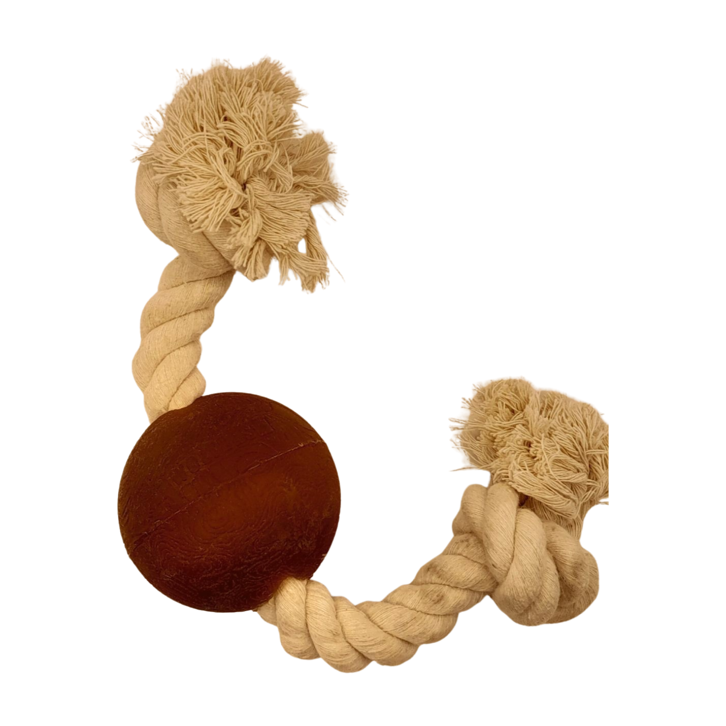 Pure Nature Dental Touw met bal voor honden