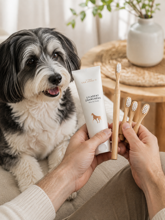 Lila Loves It – Voordeelset tandverzorging – Tandenborstel + tandpasta