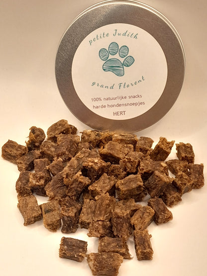 Judith & Florent hondensnoepjes hert – 100% natuurlijk