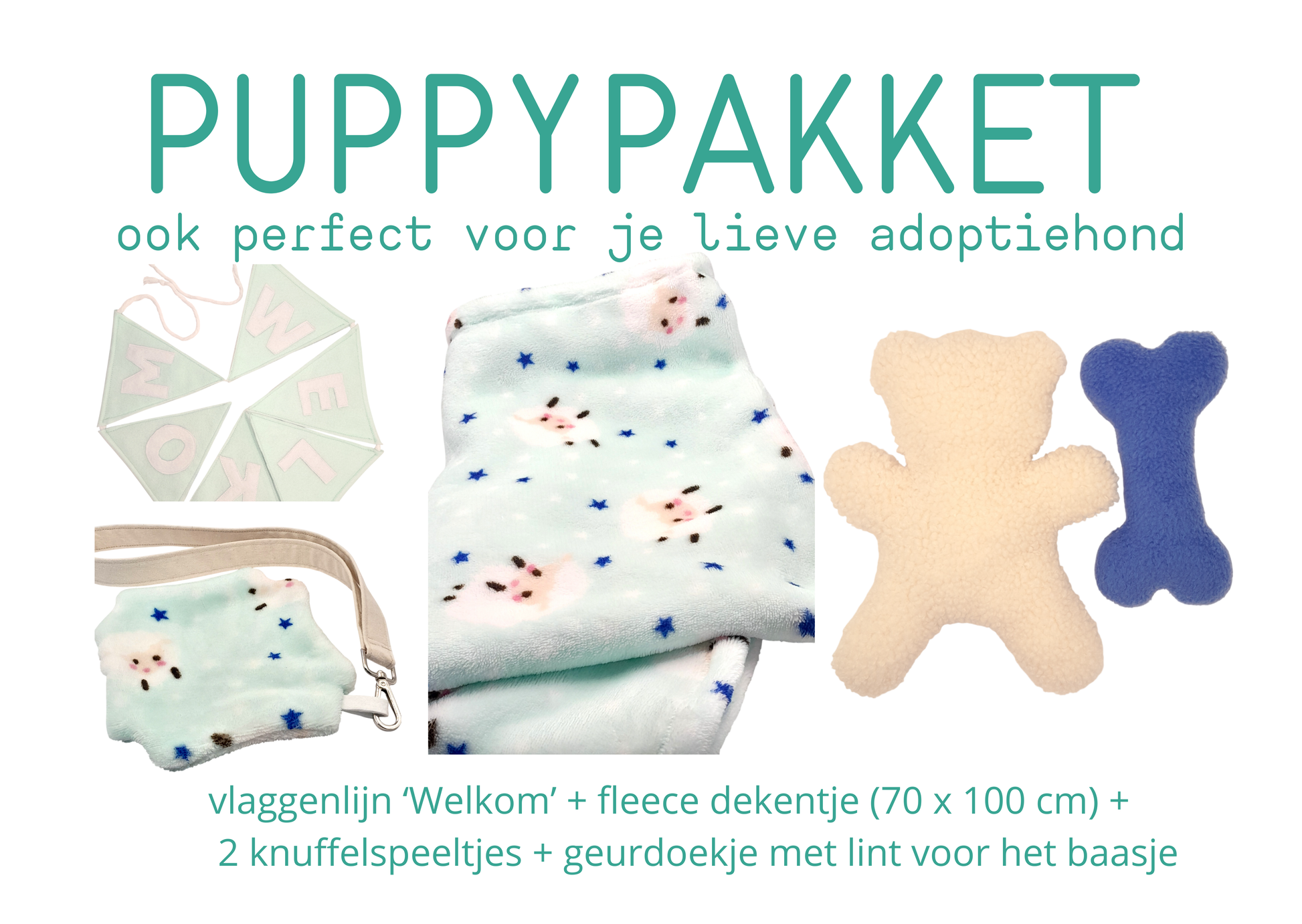 Startpakket voor een puppy van Judith & Florent