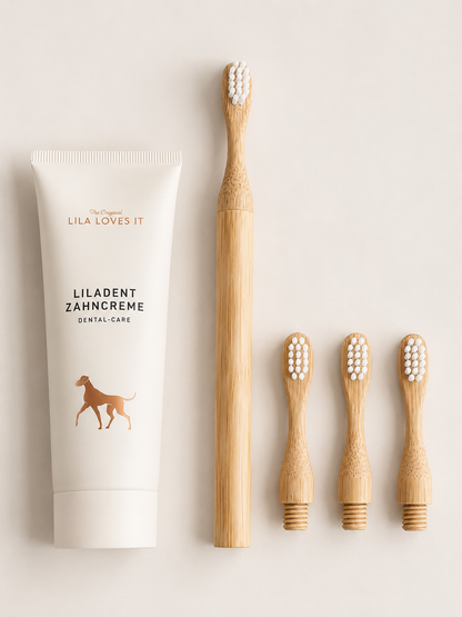 Lila Loves It – Voordeelset tandverzorging – Tandenborstel + tandpasta