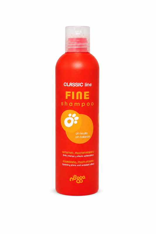 vachtverzorging Nogga Fine hondenshampoo Classic line front