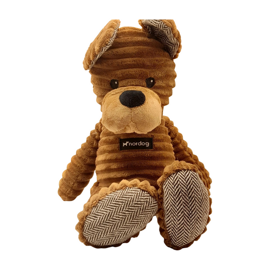hondenspeelgoed knuffel bulldog nordog front