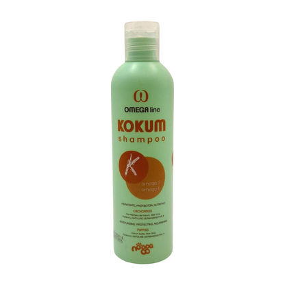 vachtverzorging voor puppy's Nogga Kokum hondenshampoo Omega line front