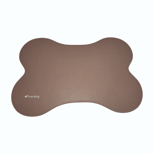 placemat nordog waterafstotend voerbak hond cappuccino