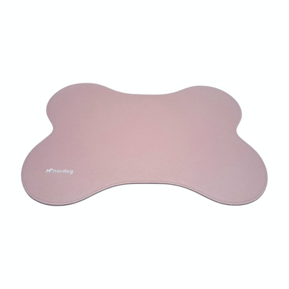 placemat nordog waterafstotend voerbak hond candy roze