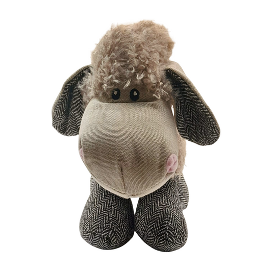 hondenspeelgoed knuffel schaap nordog front